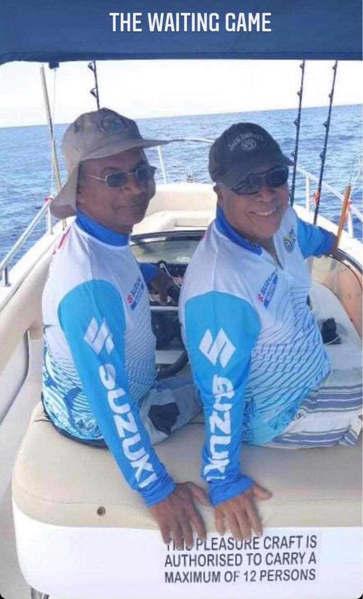 Initiation à la pêche dans le lagon et moment de détente